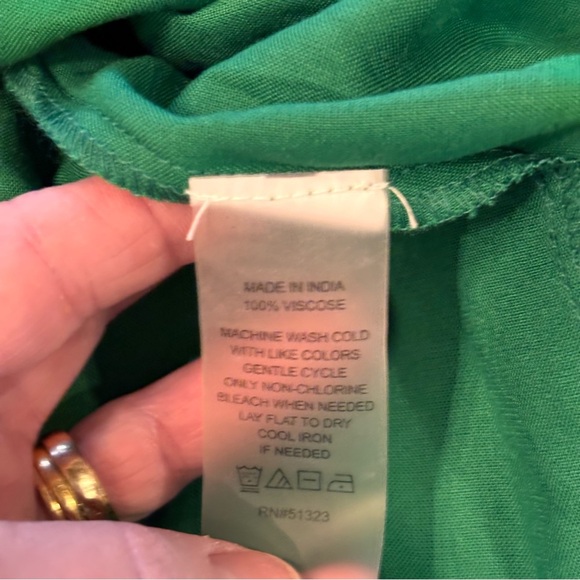 Vince Camuto Sleeveless Ruffled Strap Maxi Dress,Medium,Easter Summer Party Chic - Picture 11 of 11